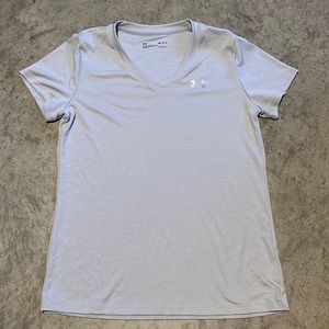 Under Armour Gray HeatGear Short Sleeve